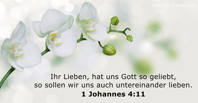1 Johannes 4:11