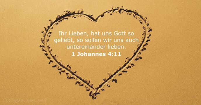 1 Johannes 4:11