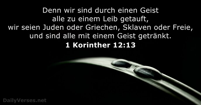 1 Korinther 12:13