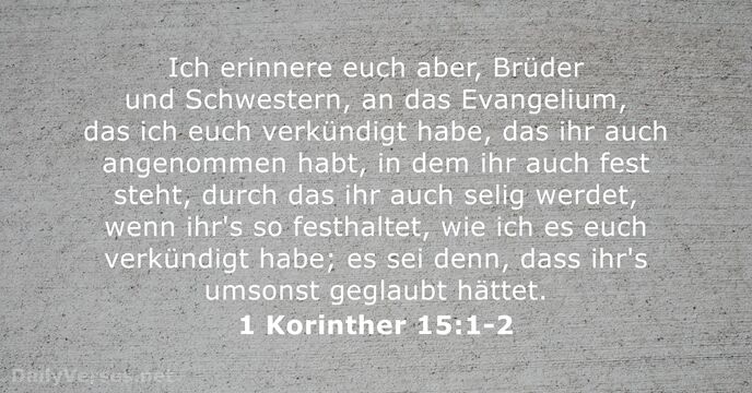 1-korinther 15:1-2