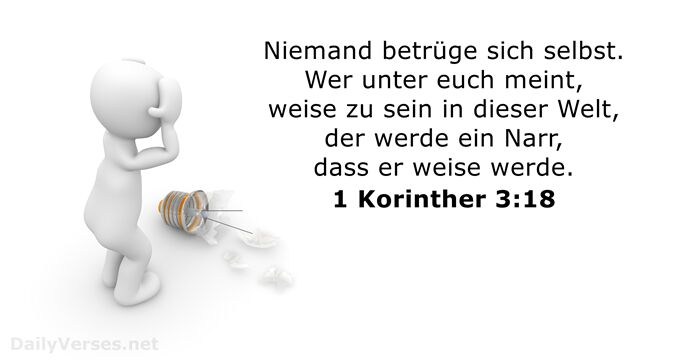 1-korinther 3:18