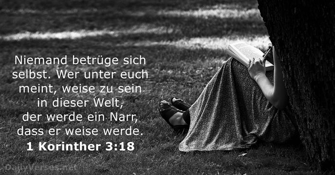 1-korinther 3:18