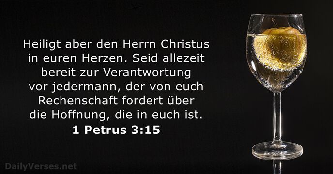 1 Petrus 3:15