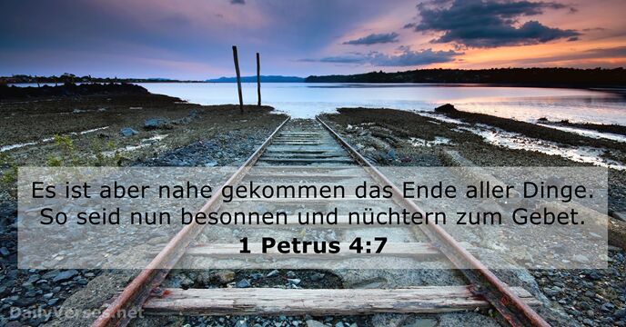 1-petrus 4:7