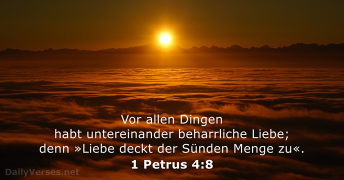 1 Petrus 4:8
