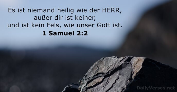 1 Samuel 2:2