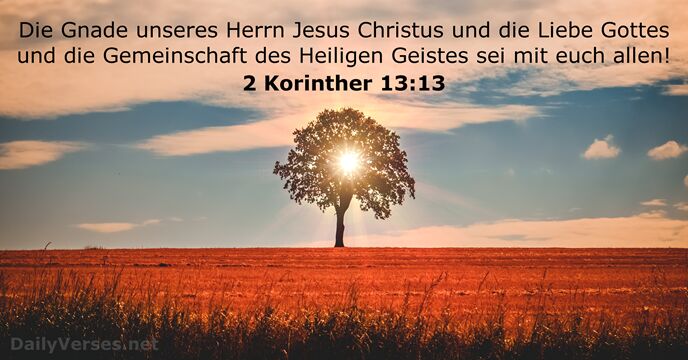 2 Korinther 13:13
