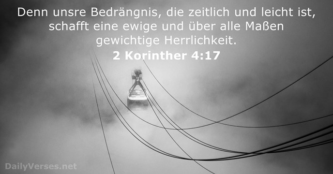 2 Korinther 4:17