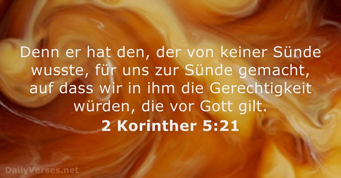 2 Korinther 5:21