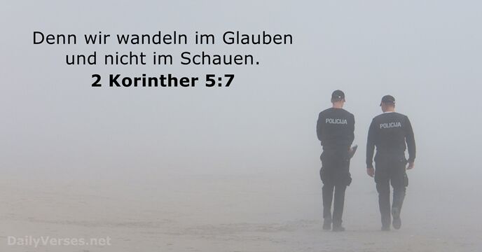 2 Korinther 5:7