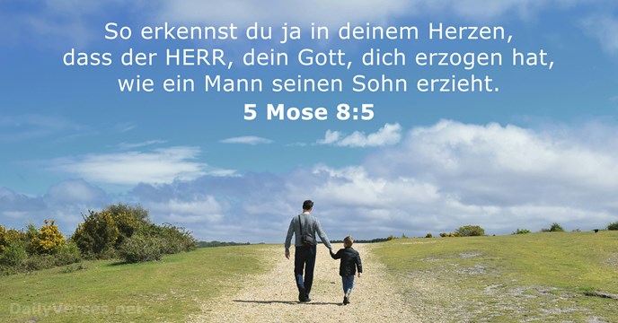 5 Mose 8:5