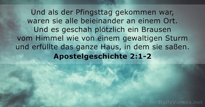 Apostelgeschichte 2:1-2