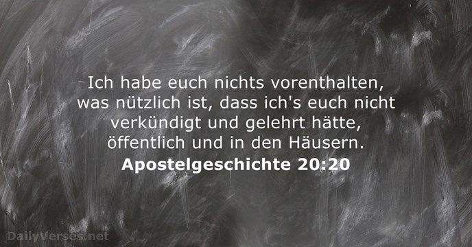 apostelgeschichte 20:20