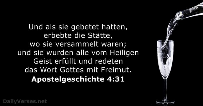 Apostelgeschichte 4:31