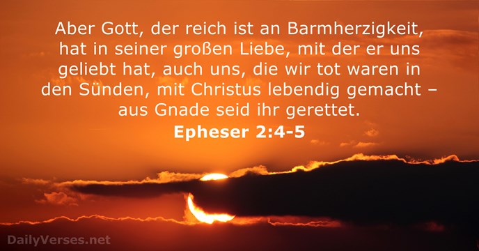 Epheser 2:4-5