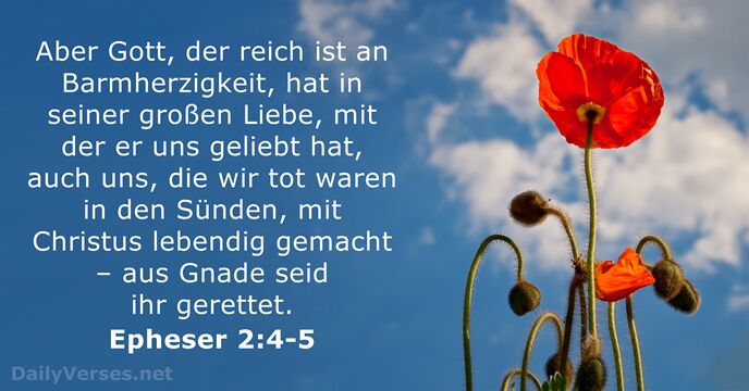 Epheser 2:4-5