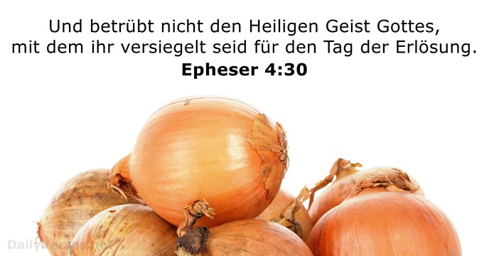 Epheser 4:30