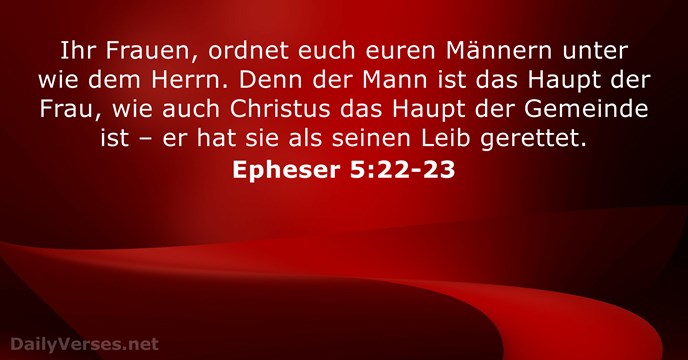 epheser 5:22-23