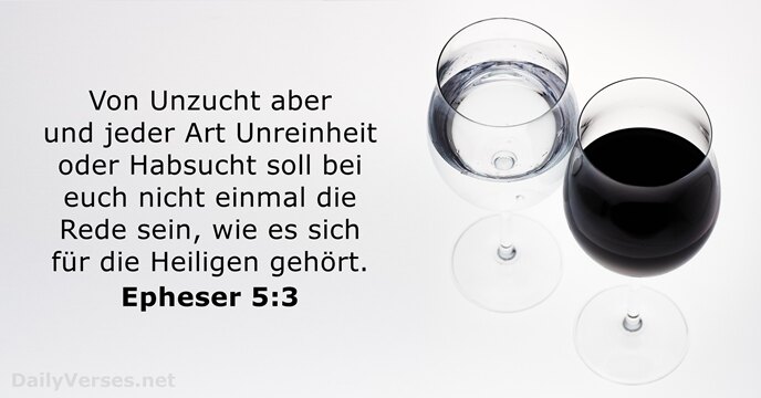 epheser 5:3