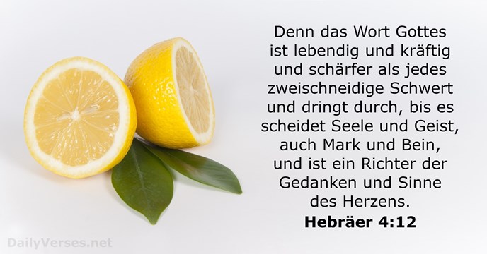 Hebräer 4:12