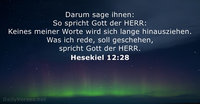 hesekiel 12:28