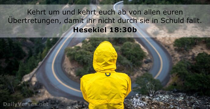 hesekiel 18:30b