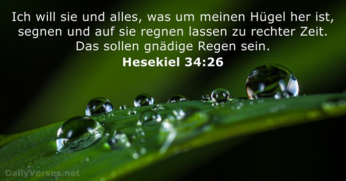 hesekiel 34:26