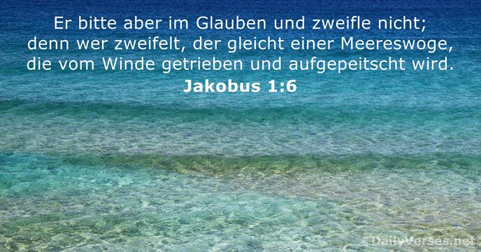 Jakobus 1:6