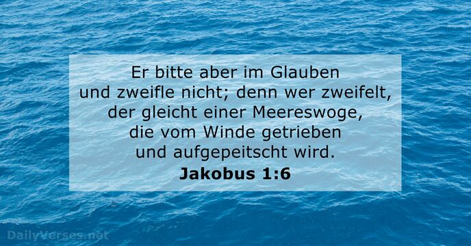 Jakobus 1:6