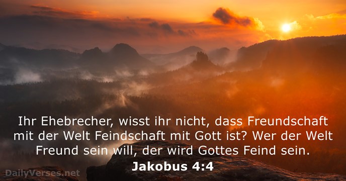 Jakobus 4:4
