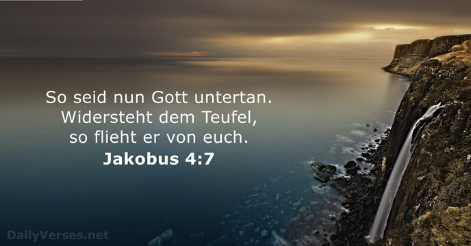 jakobus 4:7