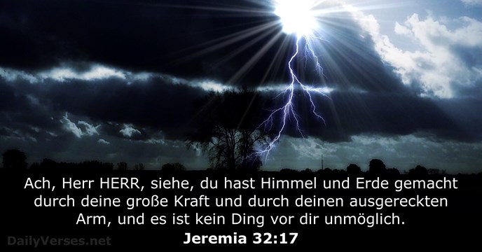 Jeremia 32:17