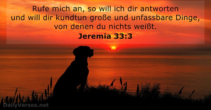 Jeremia 33:3