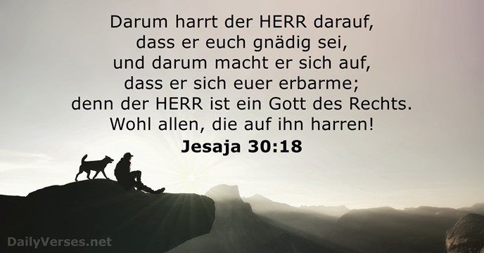 jesaja 30:18