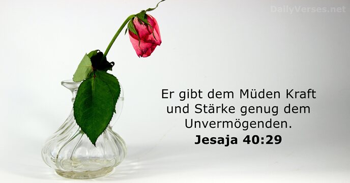 jesaja 40:29