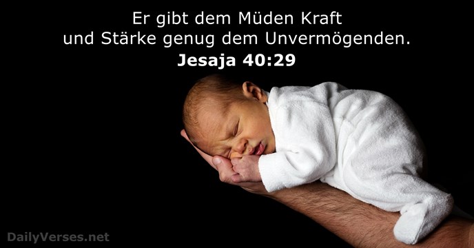 jesaja 40:29