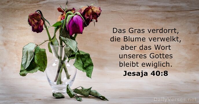 jesaja 40:8