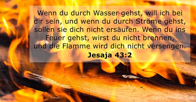Jesaja 43:2