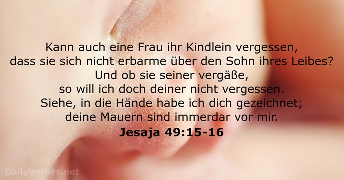 Jesaja 49:15-16