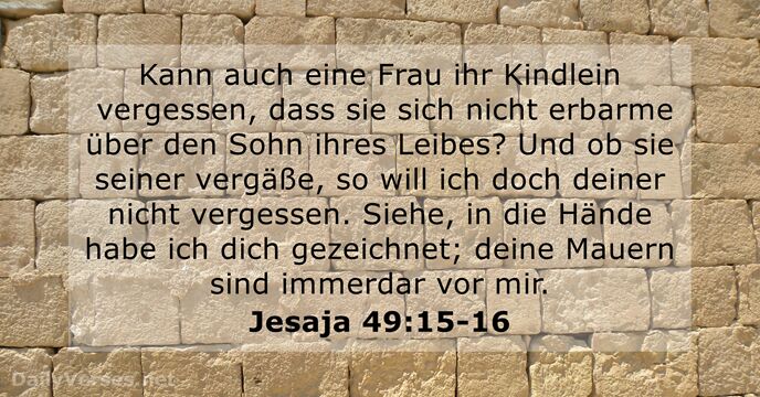 Jesaja 49:15-16
