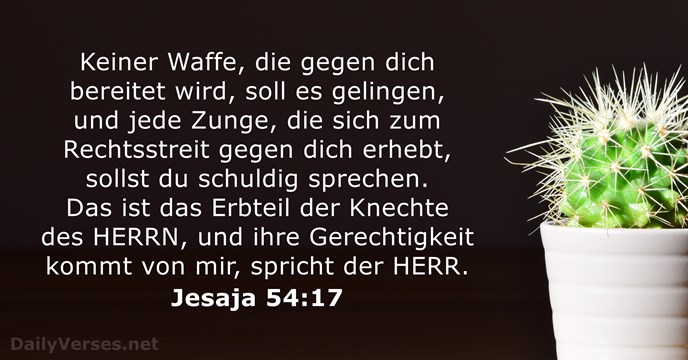 jesaja 54:17
