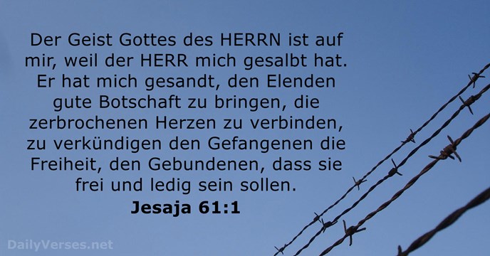 jesaja 61:1