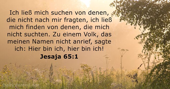 Jesaja 65:1