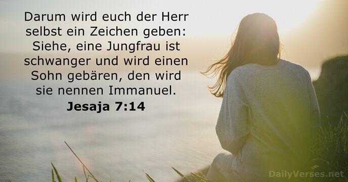 jesaja 7:14