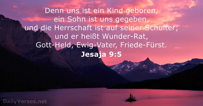 jesaja 9:5