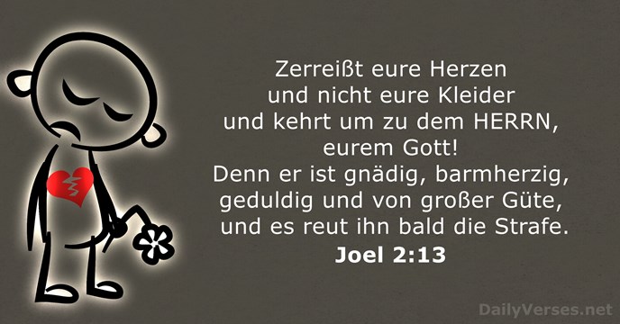 Joel 2:13