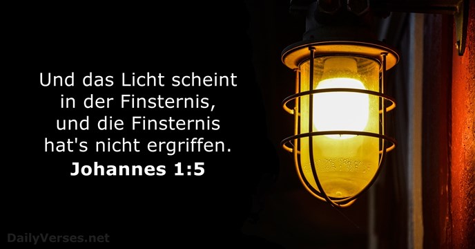 Johannes 1:5