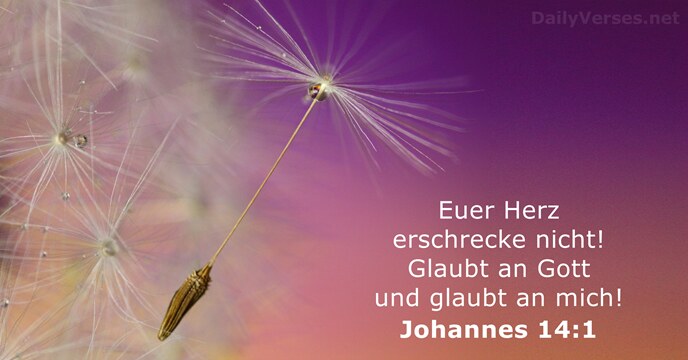 johannes 14:1