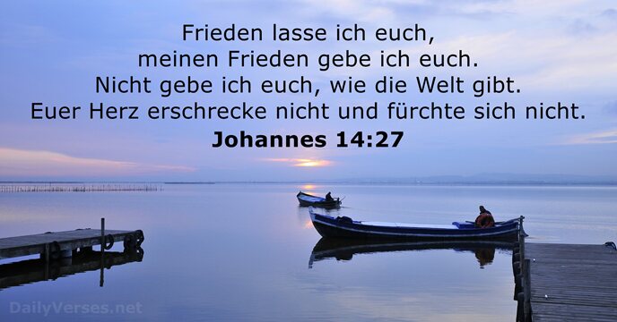 johannes 14:27