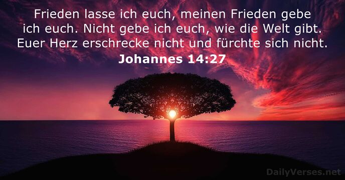 johannes 14:27